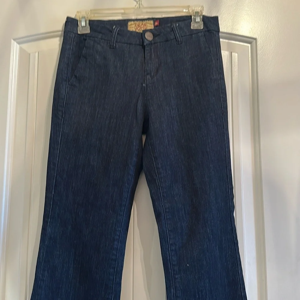 Dear John Blue Flare Wide Leg Jeans T3 - Picture 1 of 11